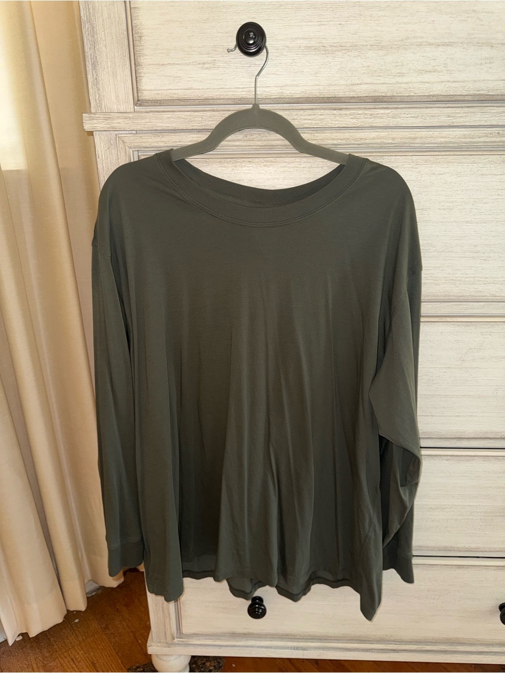 Lululemon All Yours Long Sleeve T Shirt Carob Brown NWOT